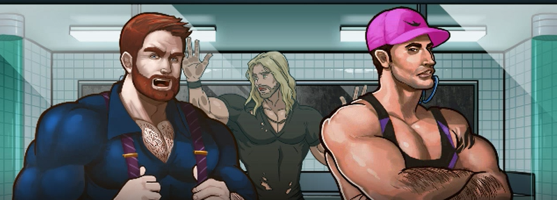 Your two romantic options, Bart (left) and Pierce, (right), argue over how to save Thor—I mean, er, Lars.